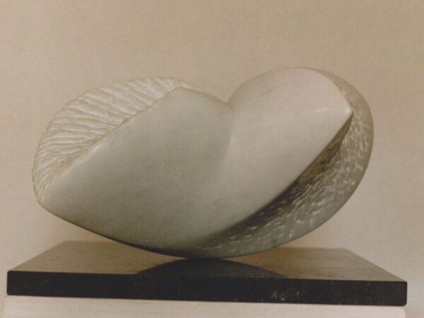 Exchange, 1989, Carrara marble, 38x28x13 cm