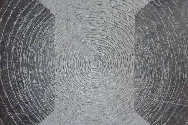 Behind the Mirror, 2011, Belgian hardstone, 40x40x2 cm